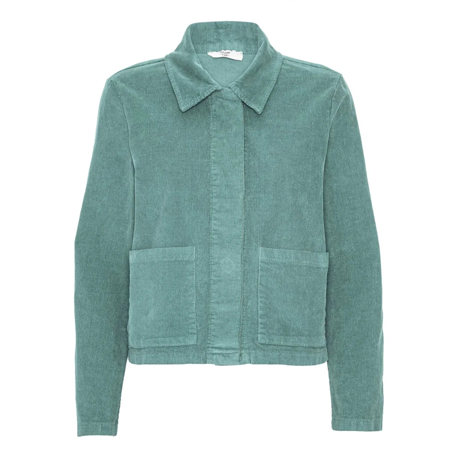 Amaze Cph Bertha Corduroy Skjorte - Aqua