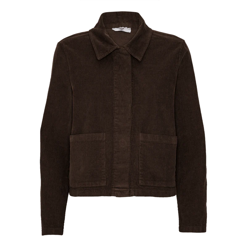 Amaze Cph Bertha Corduroy Skjorte - Chocolate