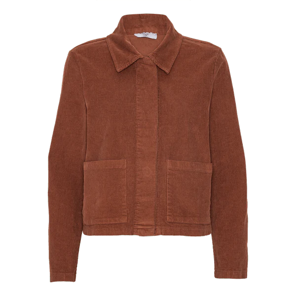 Amaze Cph Bertha Corduroy Skjorte - Tabacco