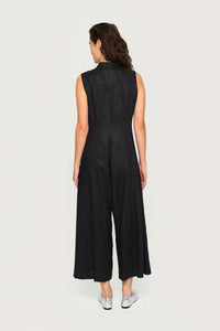 Bitte Kai Rand Airy Linen Dress - Black