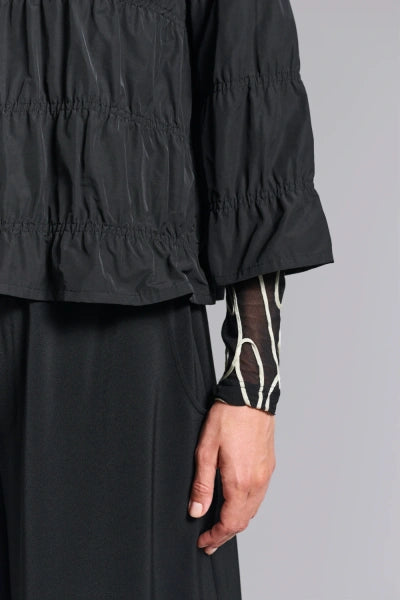 Bitte Kai Rand Fukkura Poplin Jacket - Black