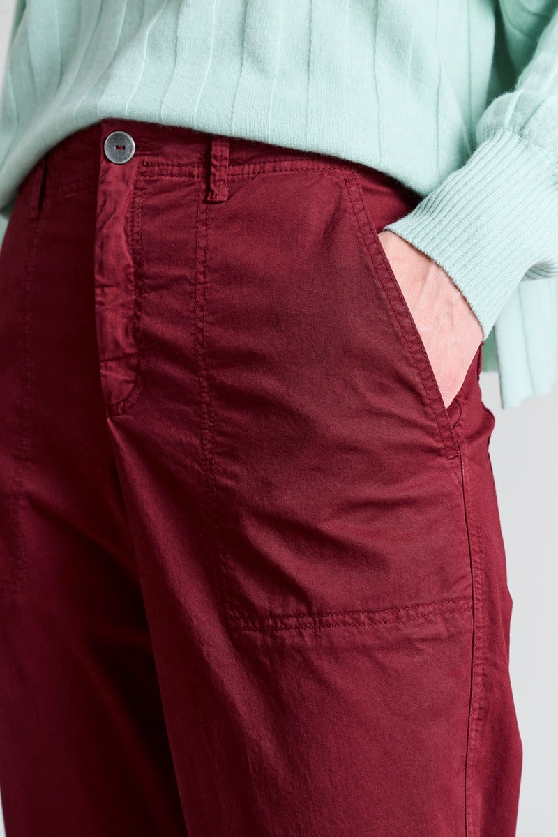 Bitte Kai Rand Kihon Long Pants - Maroon