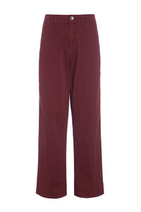 Bitte Kai Rand Kihon Long Pants - Maroon