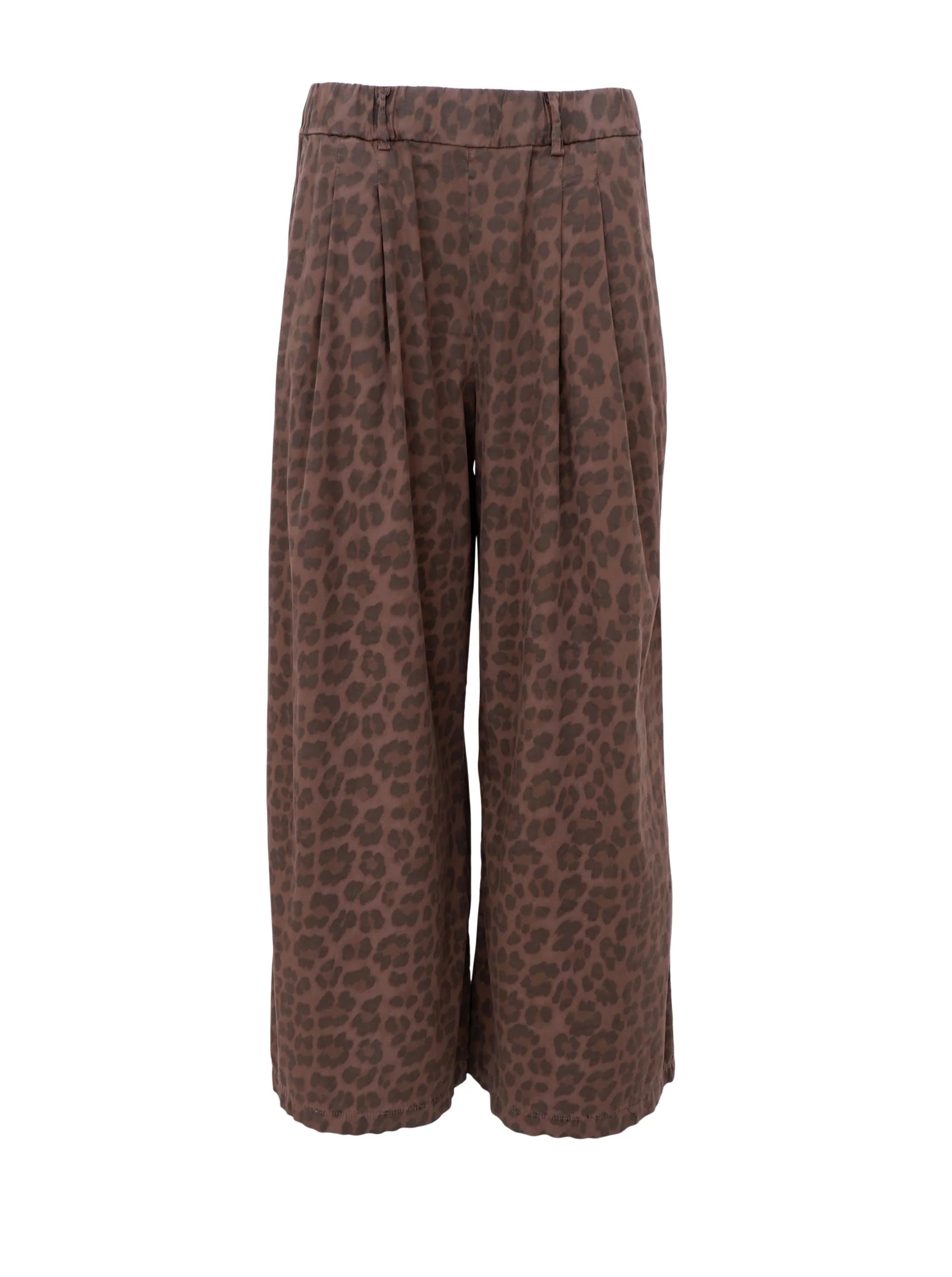 Black Colour BCAbbie Wideleg Pant - Mocca Leo