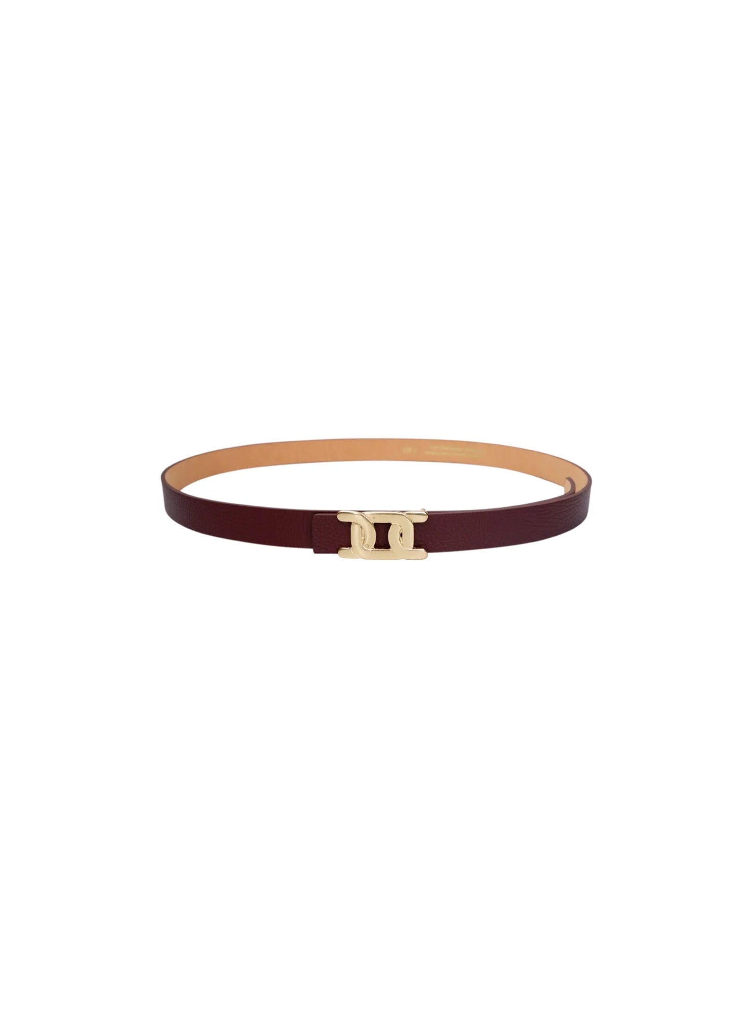 Black Colour BCEnya Belt - Wine