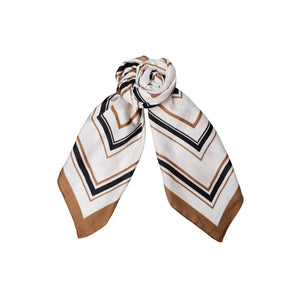 Black Colour BCFelicity Mini Scarves - Lt Brown