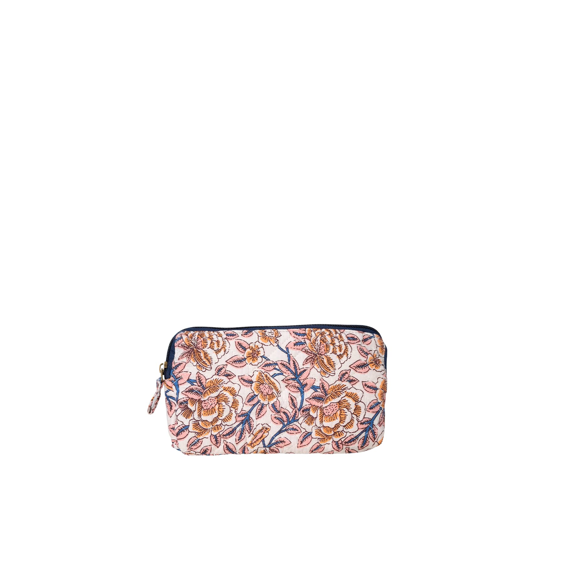 Black Colour BCFlora Quilted Multipurse - Fairy Flower