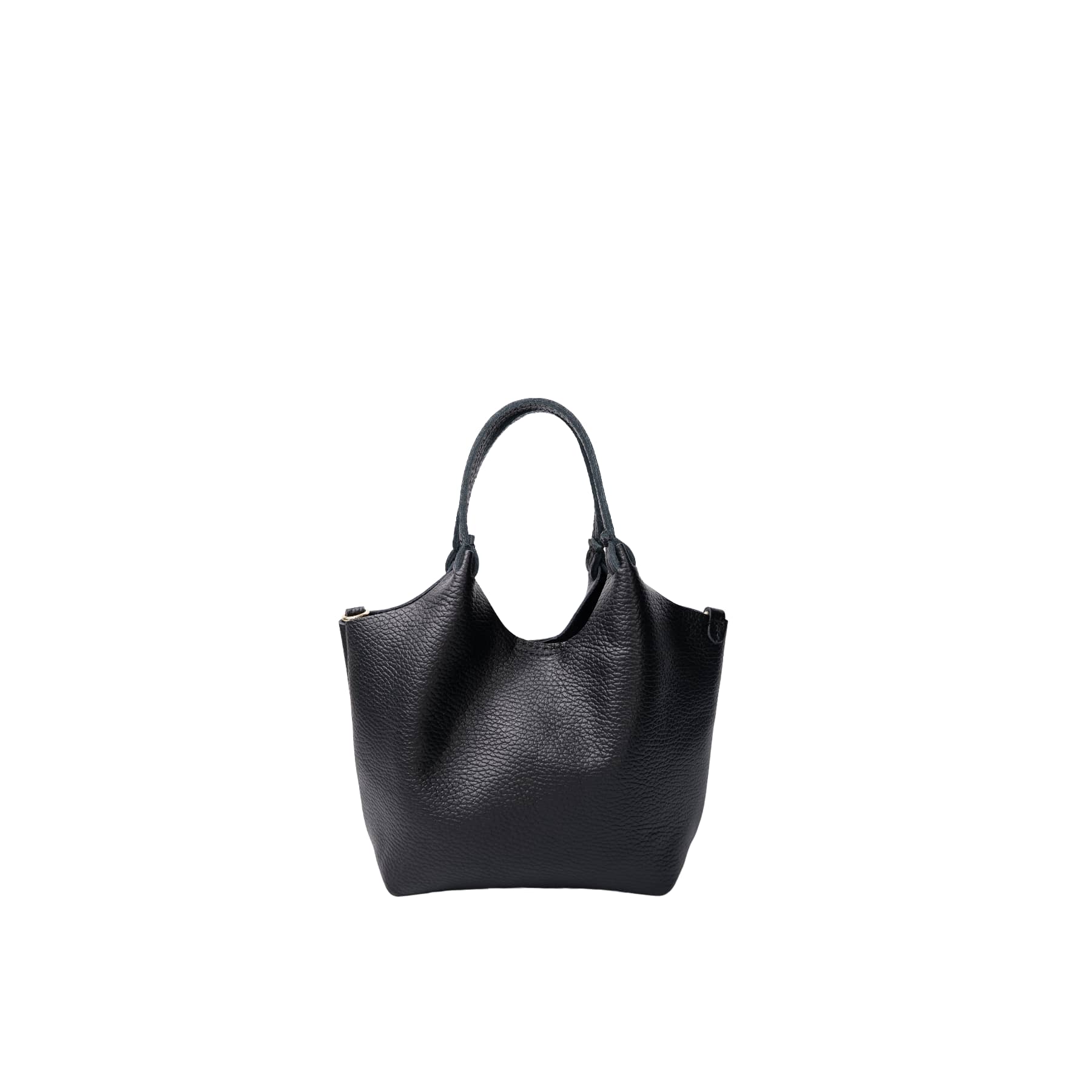 Black Colour BCIsolde Leather Bag - Black