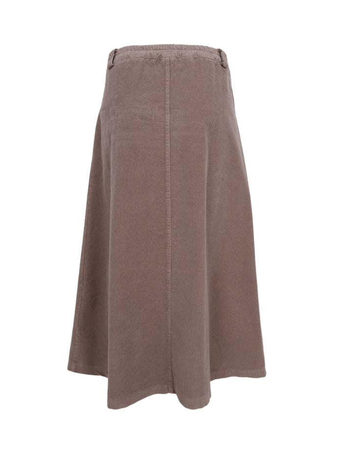 Black Colour BCCora Corduroy Skirt - LT Nougat
