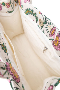 Black Colour BCDex Bag - Oriental Rose