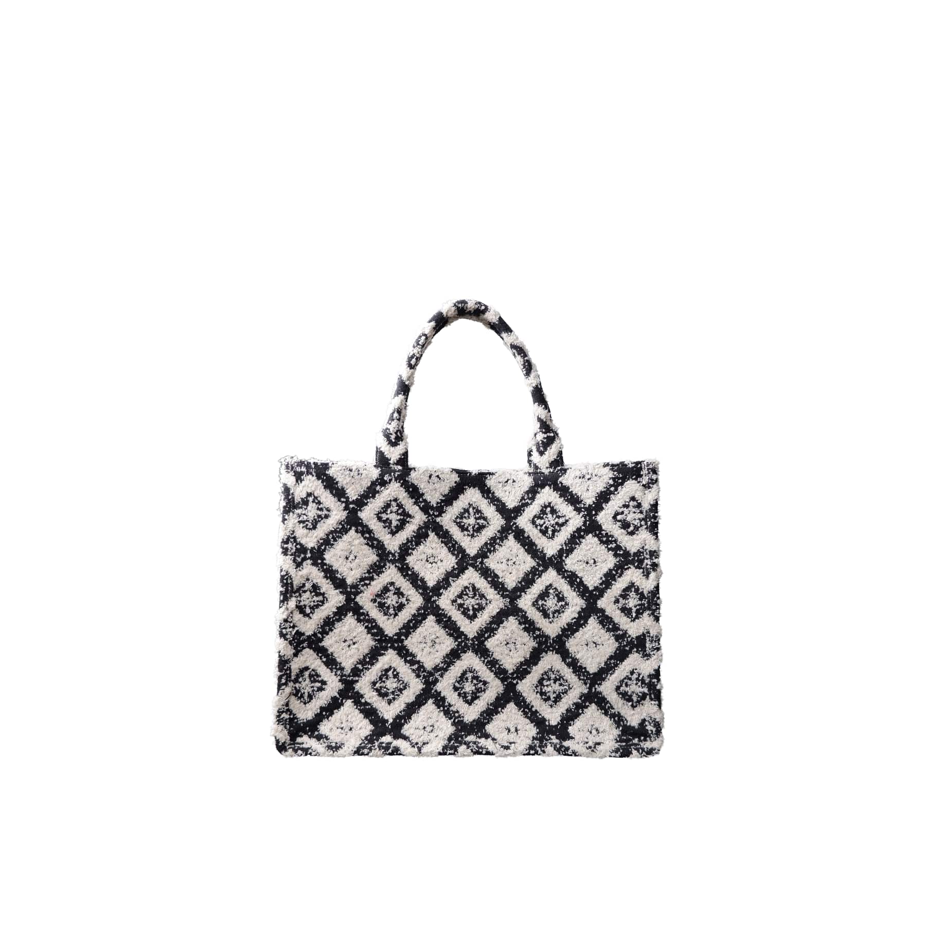 Black Colour BCDex Boucle Bag - Argyle Black