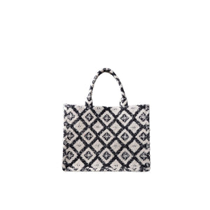 Black Colour BCDex Boucle Bag - Argyle Black