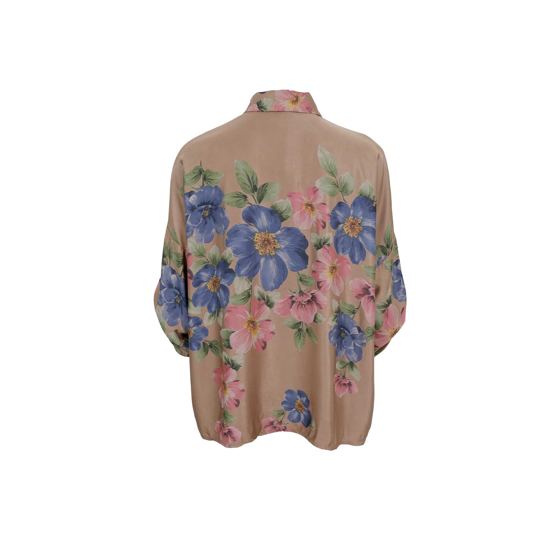 Black Colour BCEmme Flower Shirt - Frappe