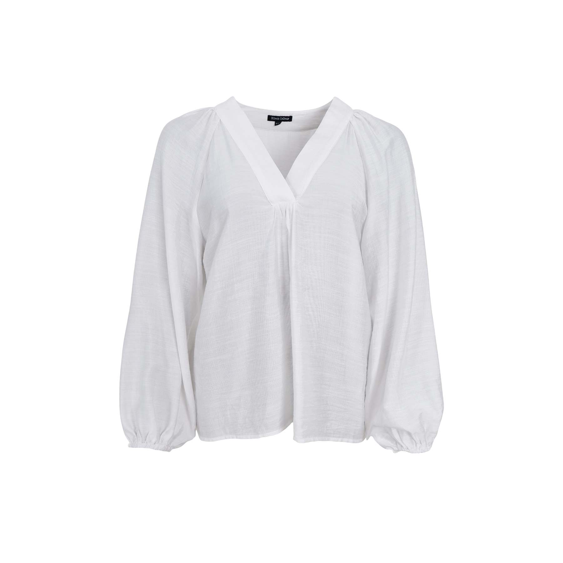 Black Colour BCLuisa Raglan Blouse - White