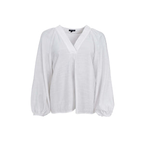Black Colour BCLuisa Raglan Blouse - White
