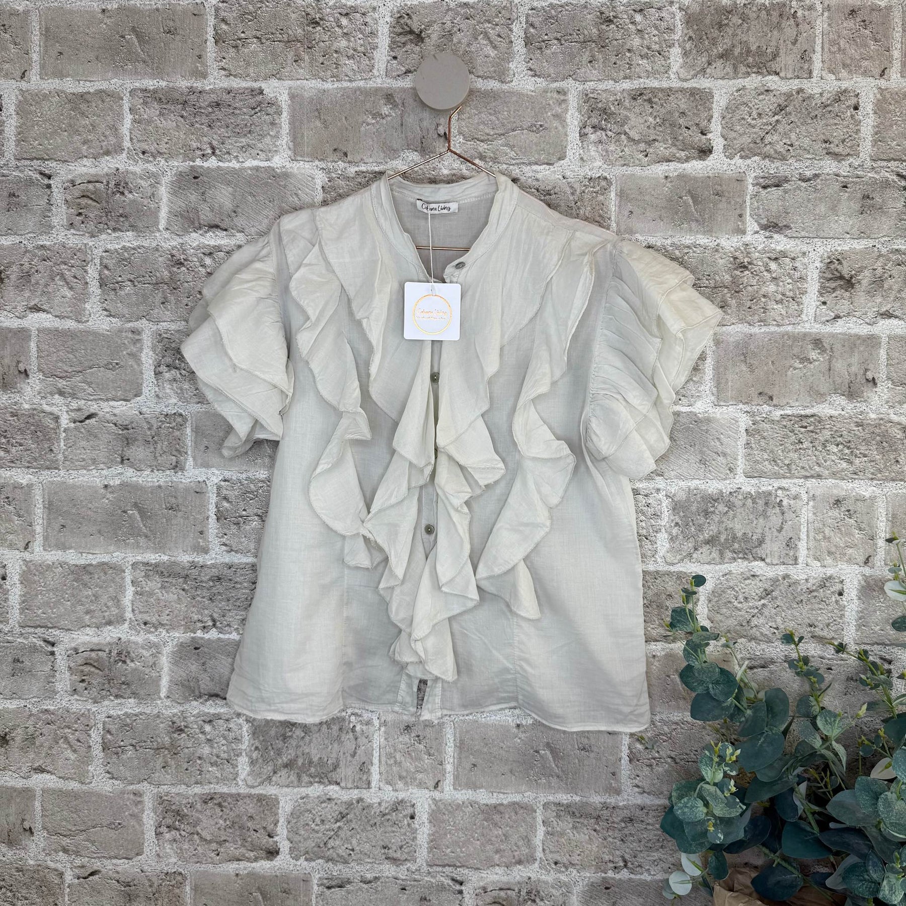 Cabana Living Rosy Shirt - Beige