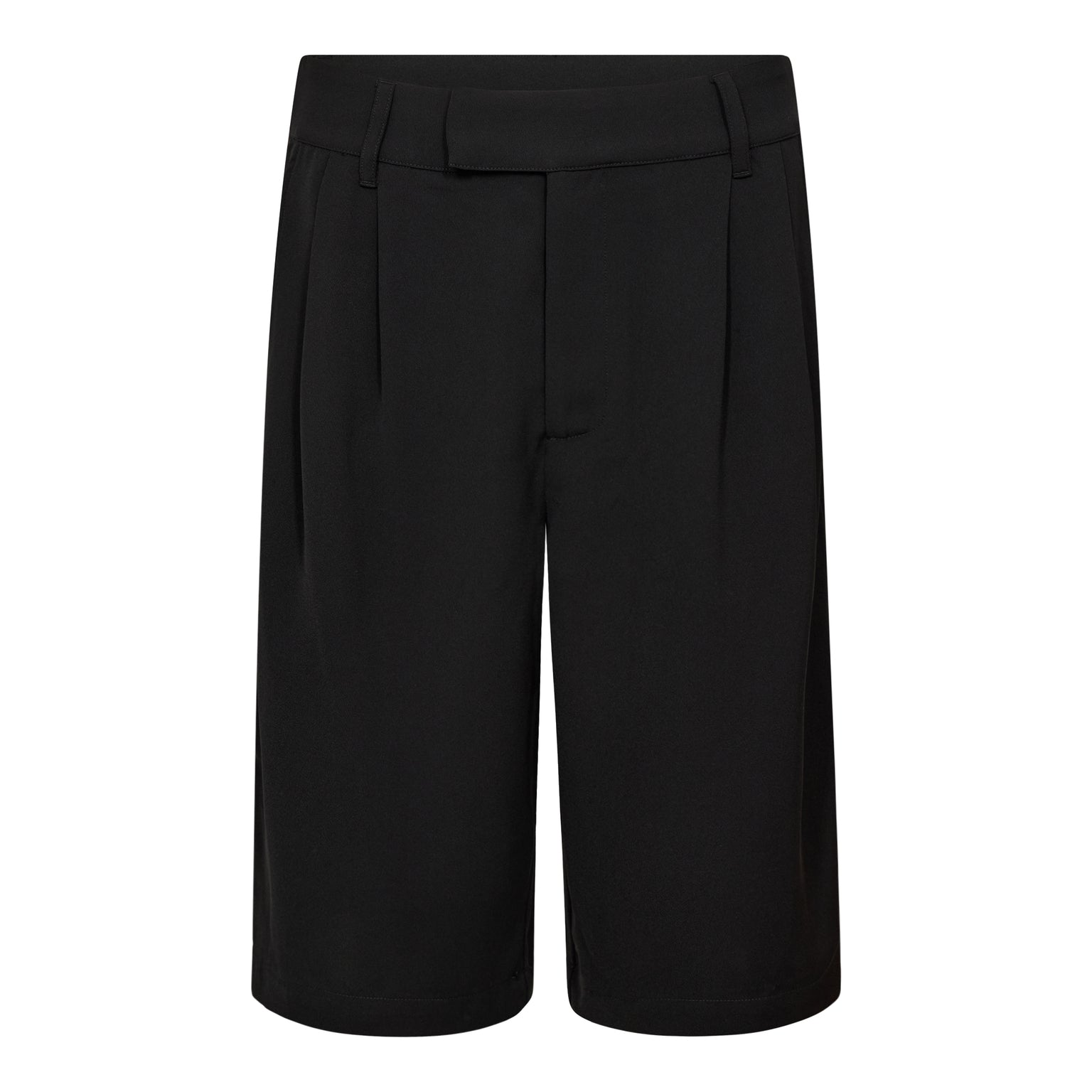 Co´Couture AminaCC Pleat Bermuda - Black