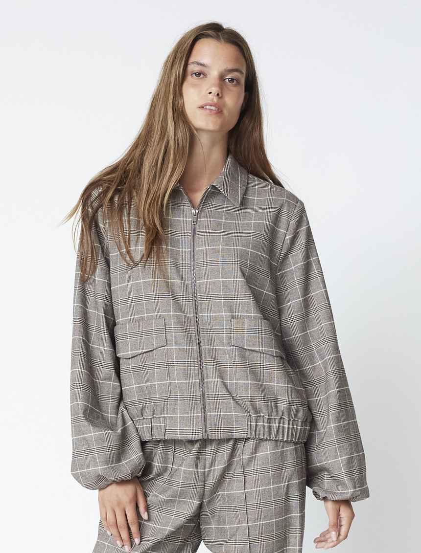 Co´Couture ClaudineCC Balloon Jacket - Walnut