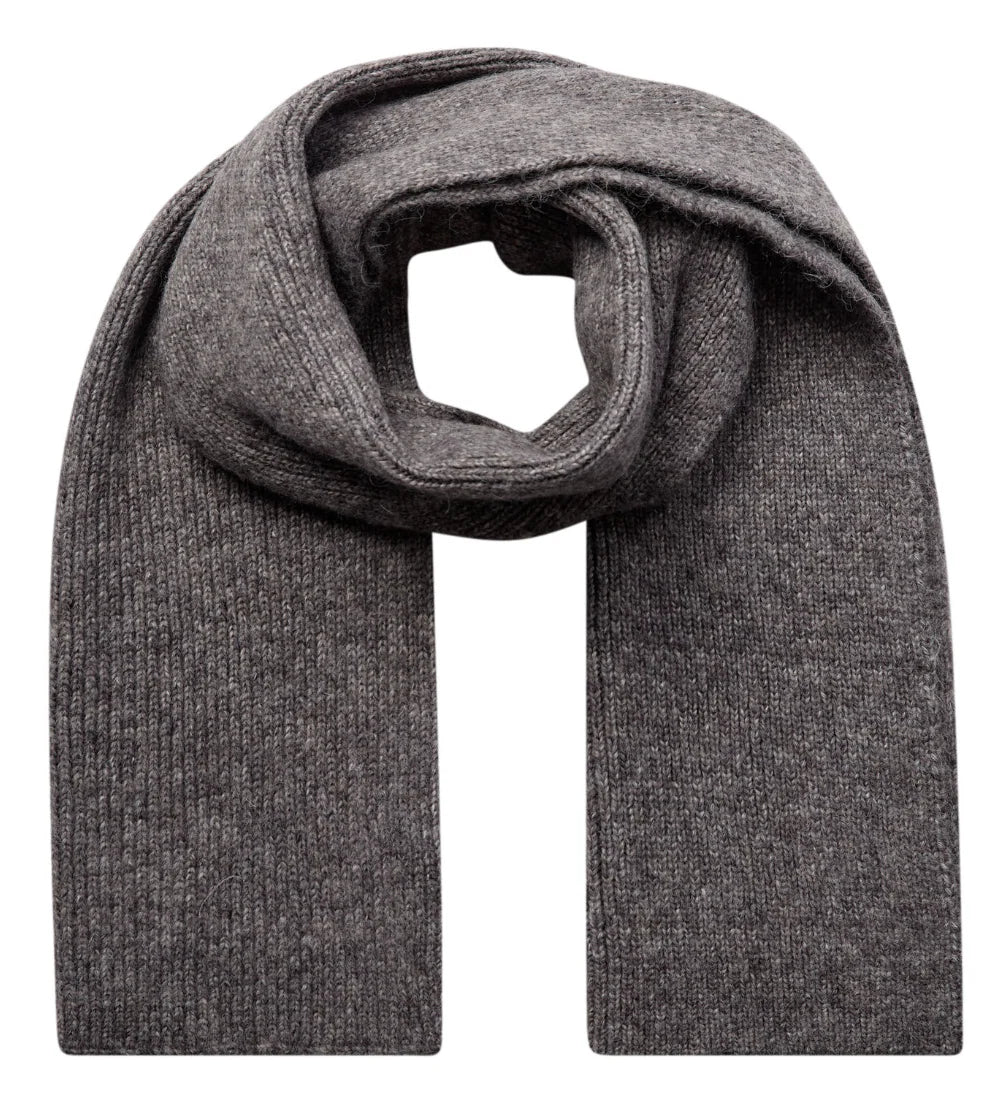 Co´Couture HaileyCC Scarf Knit - Mid Grey