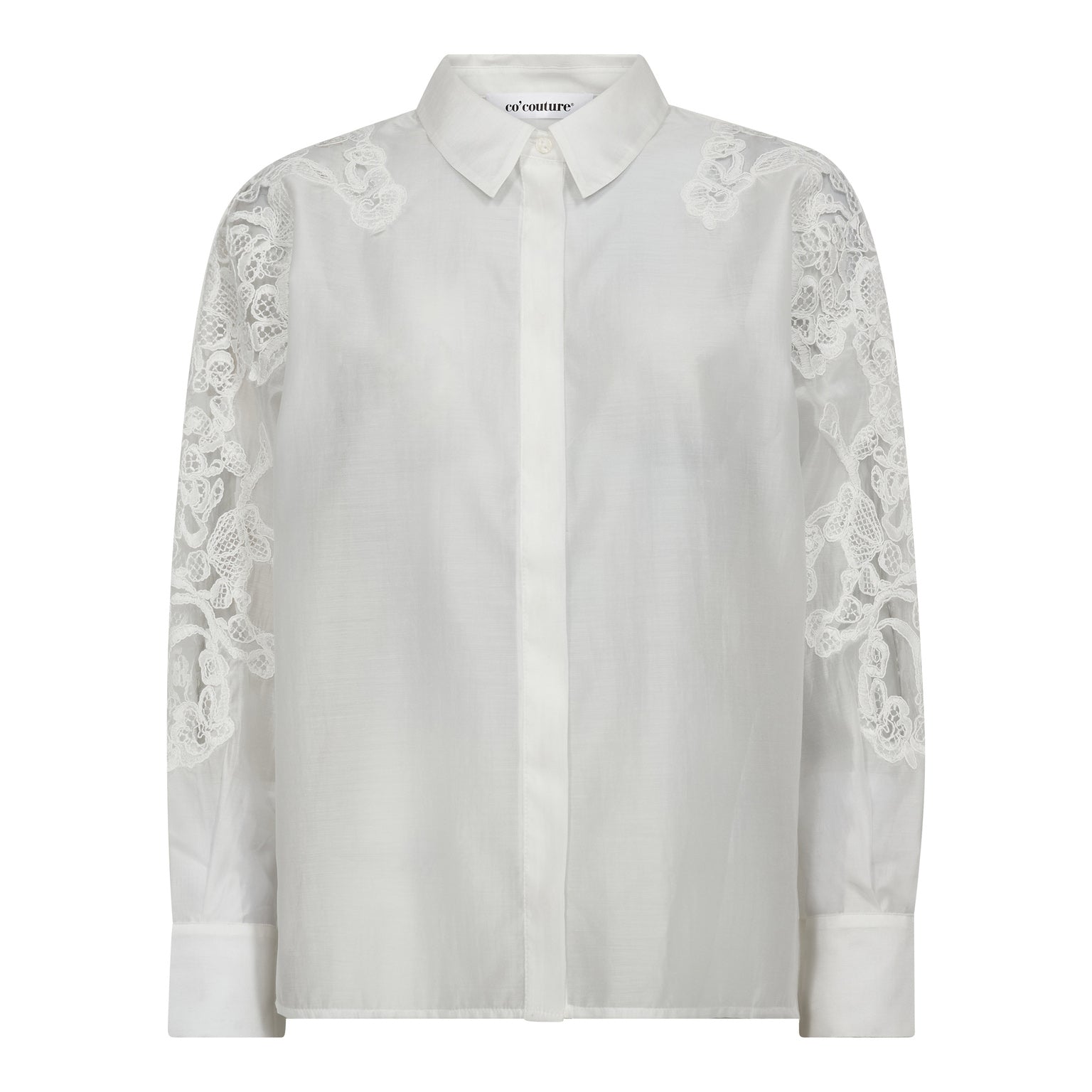 Co´Couture KawaCC Embroidery Shirt - White