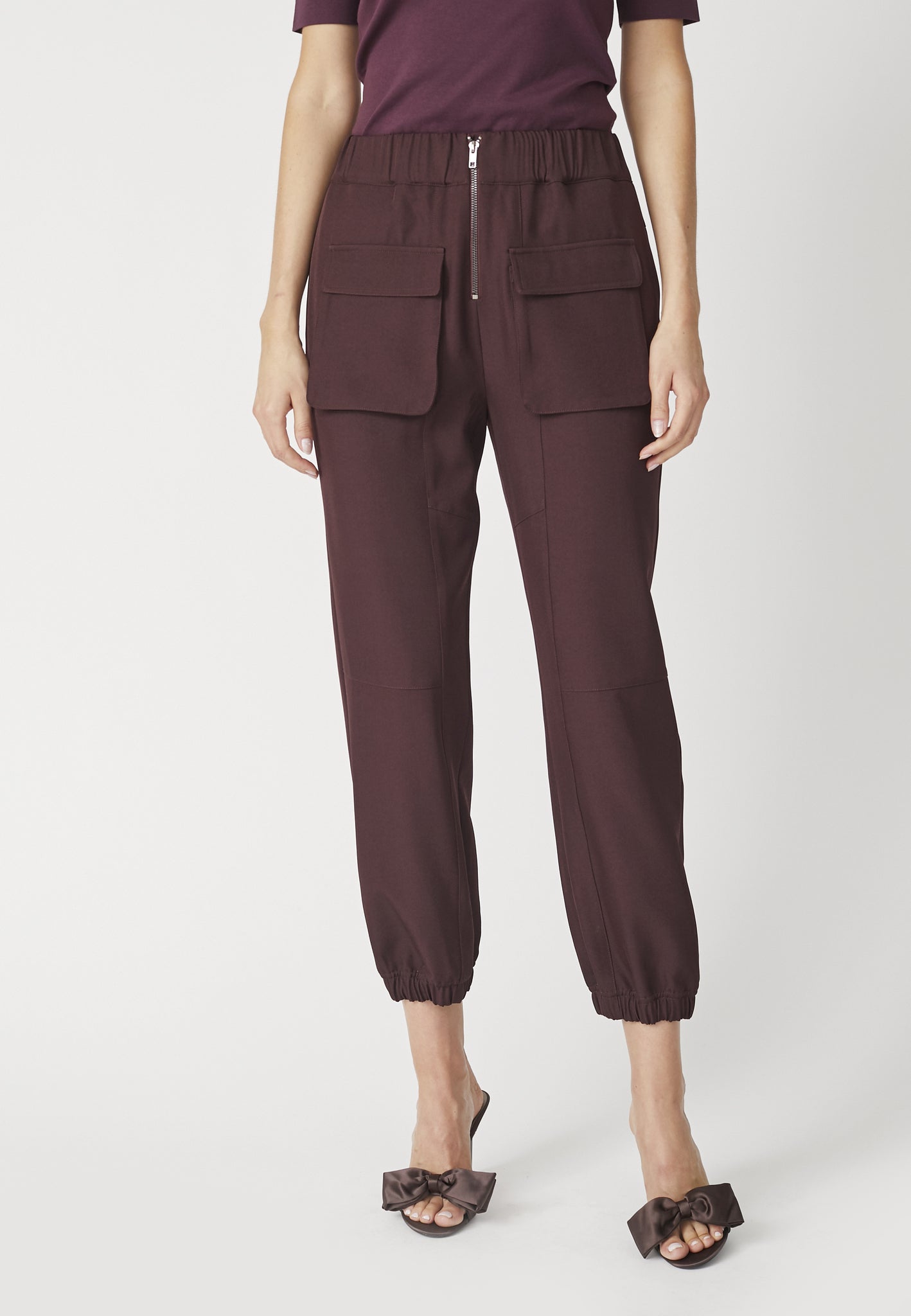 Co´Couture LunaCC Pocket Pant - Winred
