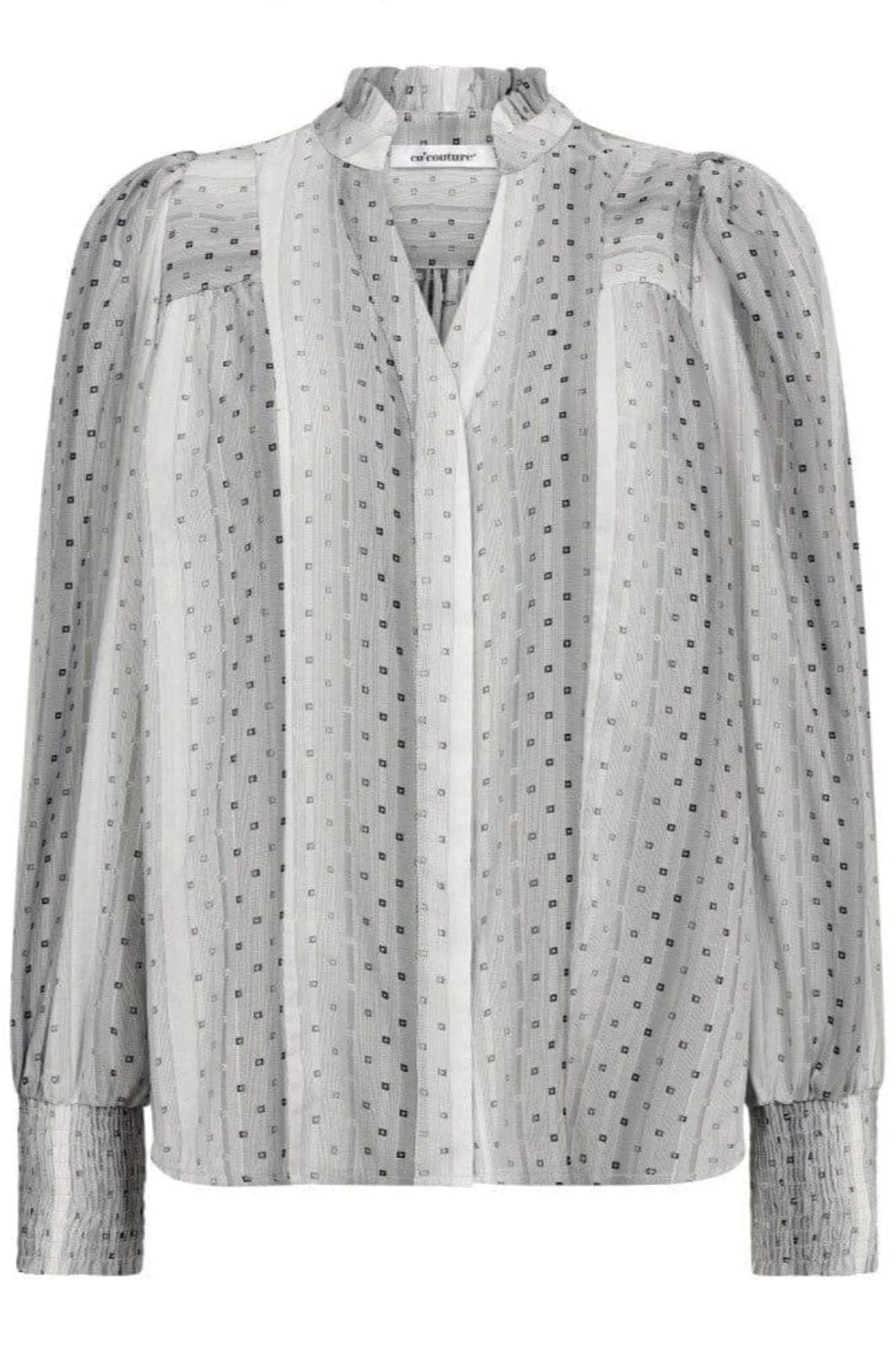 Co´Couture OllyCC V-Shirt - Off White