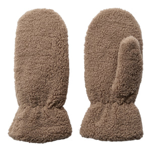 Co´Couture ShannyCC Teddy Mitten - Walnut