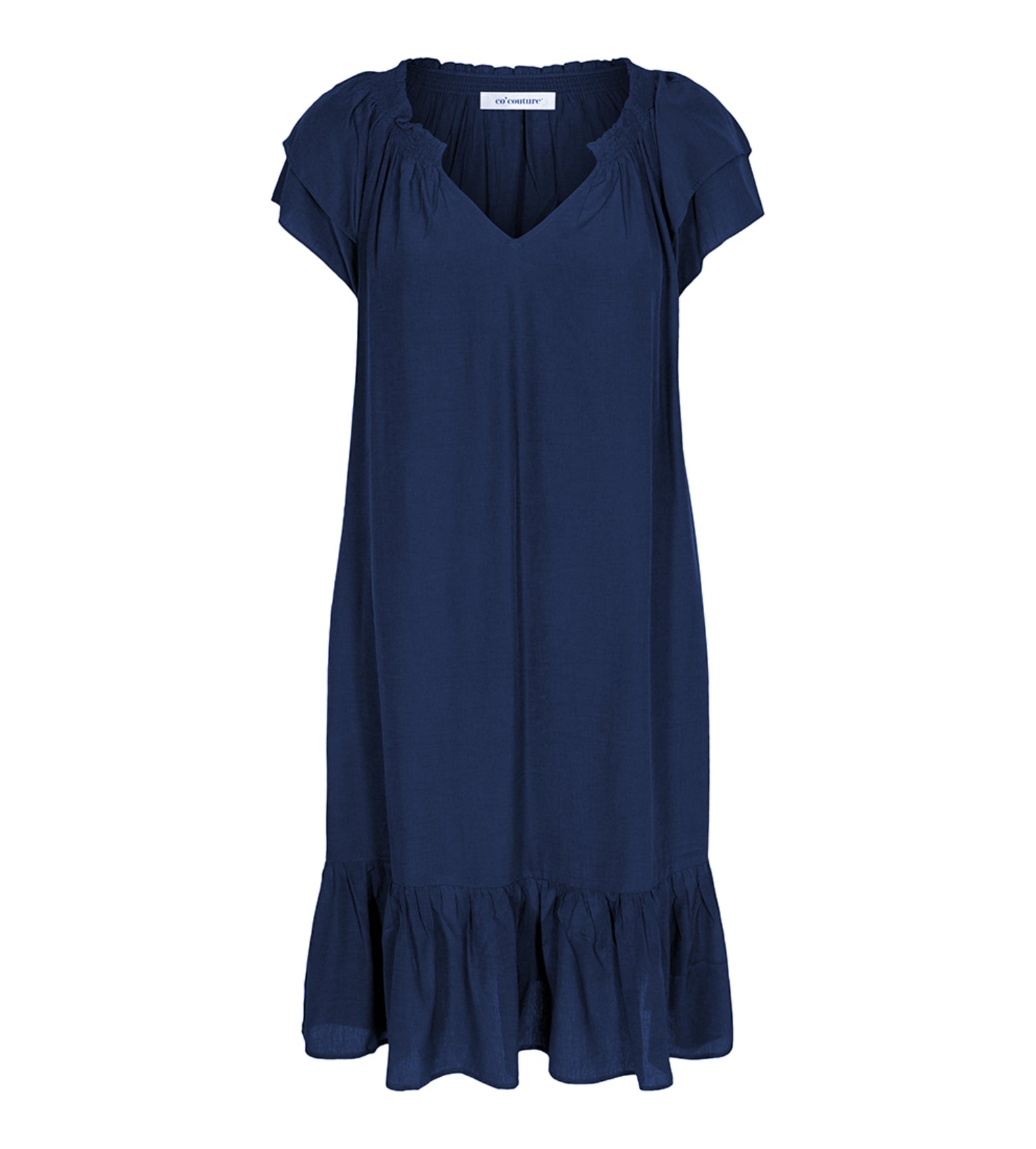 Co´Couture SunriseCC Crop Dress - Sky Blue