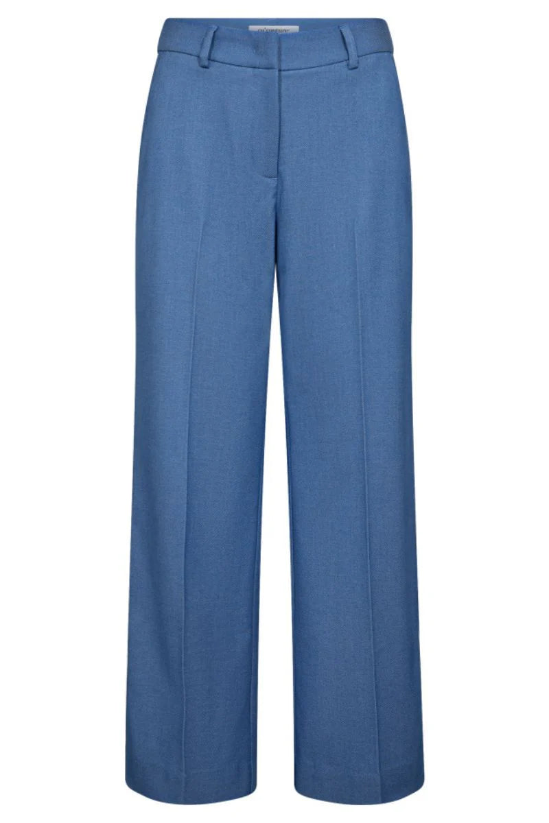 Co´Couture TobberCC Denim Wide Pant - Blue