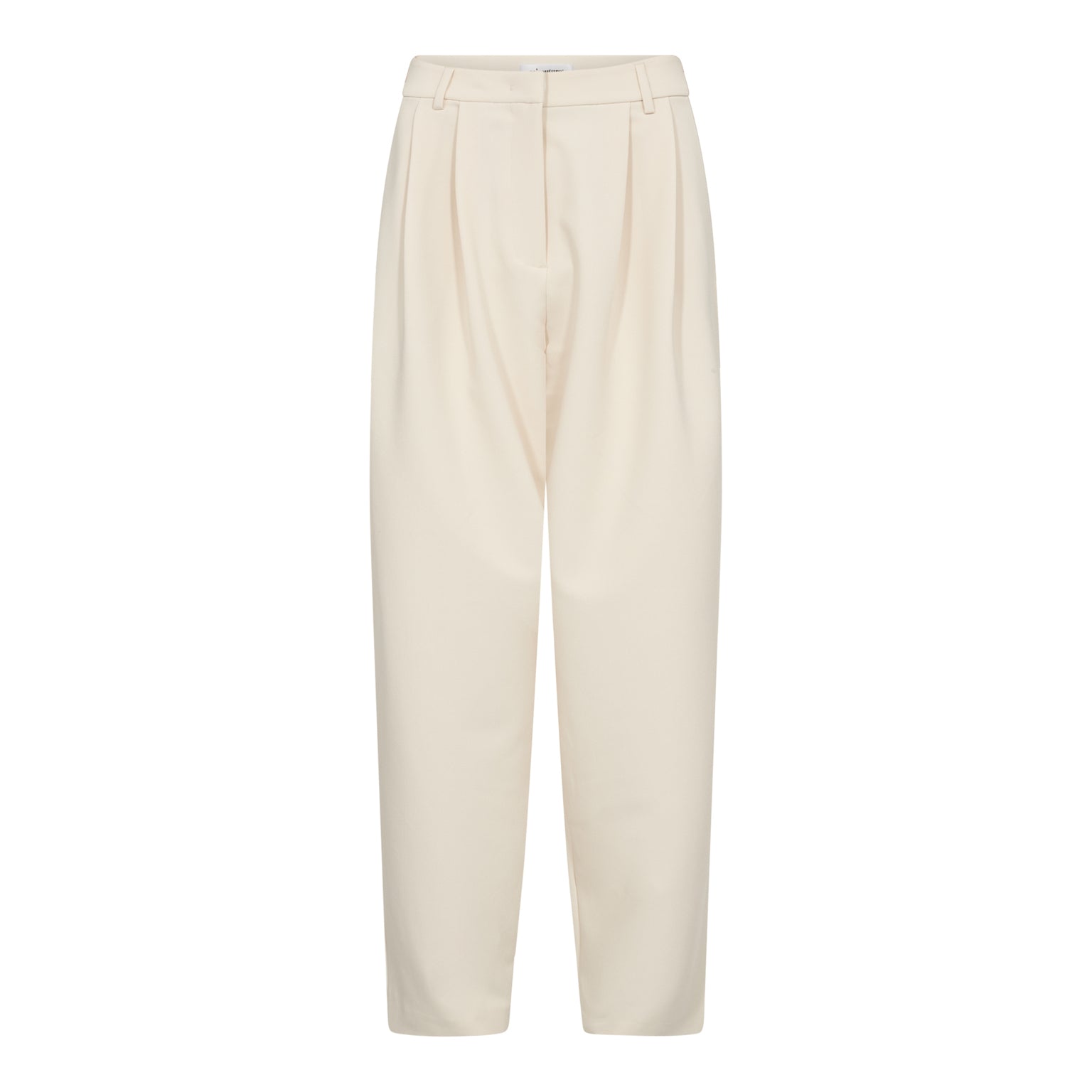 Co´Couture VolaCC Barrel Pleat Pant - Bone