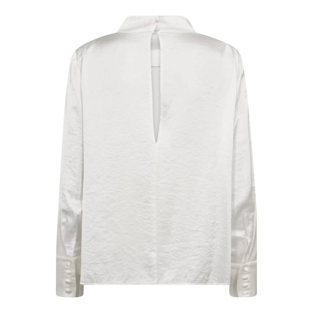 Co´Couture HelenCC Button Blouse - White