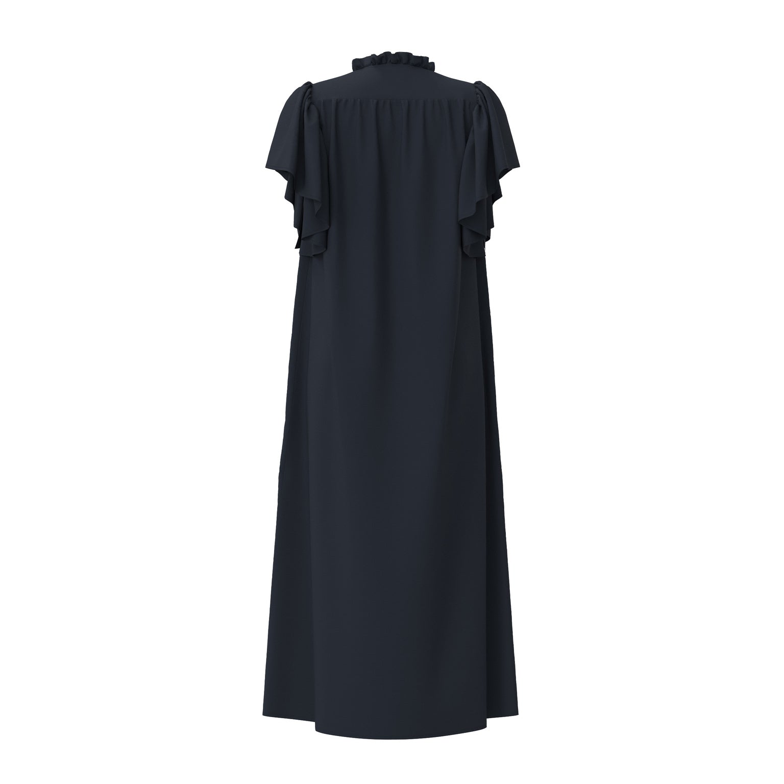 Co´Couture HeraCC SS Frill Dress - Ink