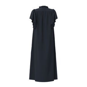 Co´Couture HeraCC SS Frill Dress - Ink