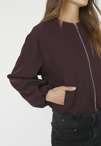 Co´Couture LunaCC Ballon Zip Jacket - Winred