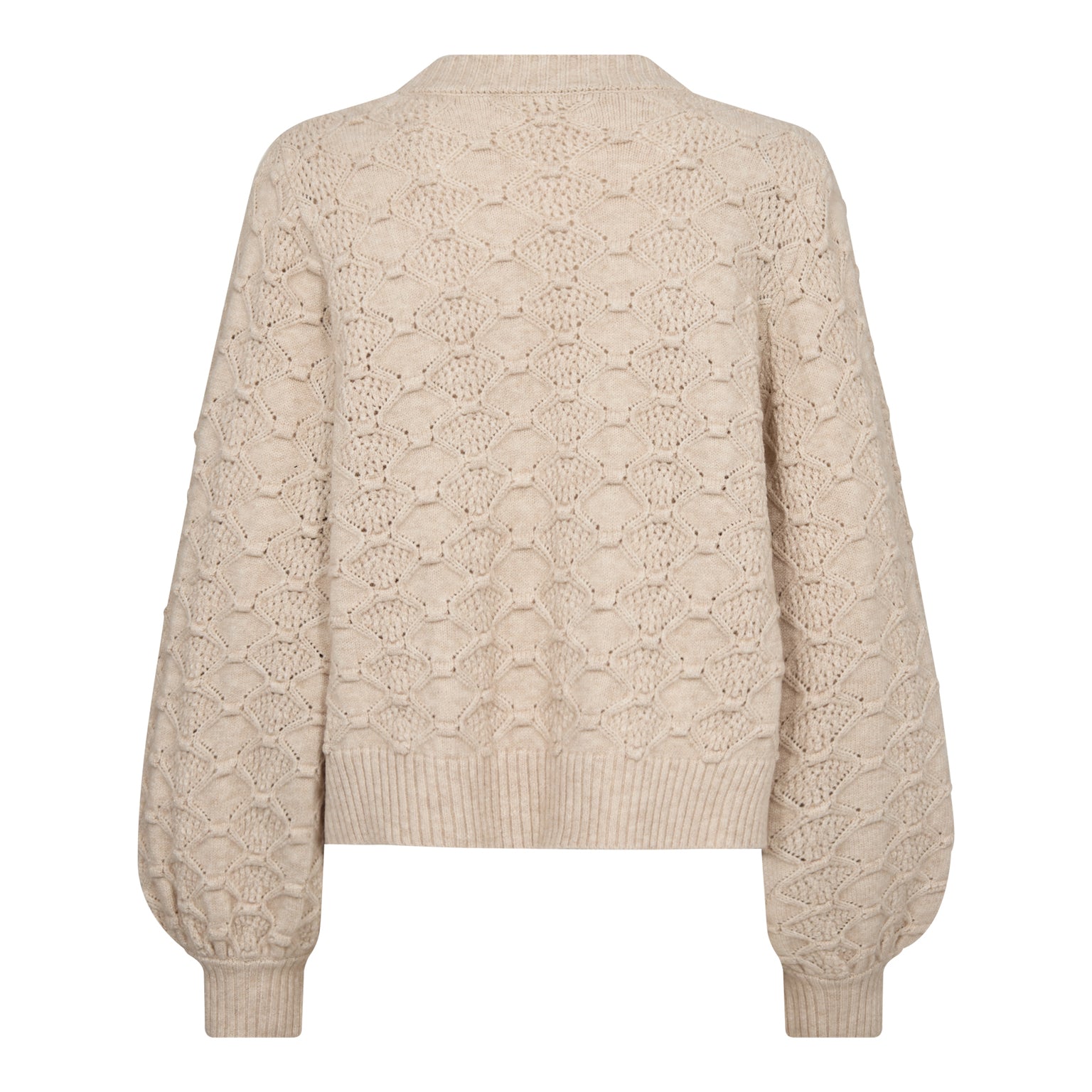 Co´Couture RowCC Bow Knit - Creme