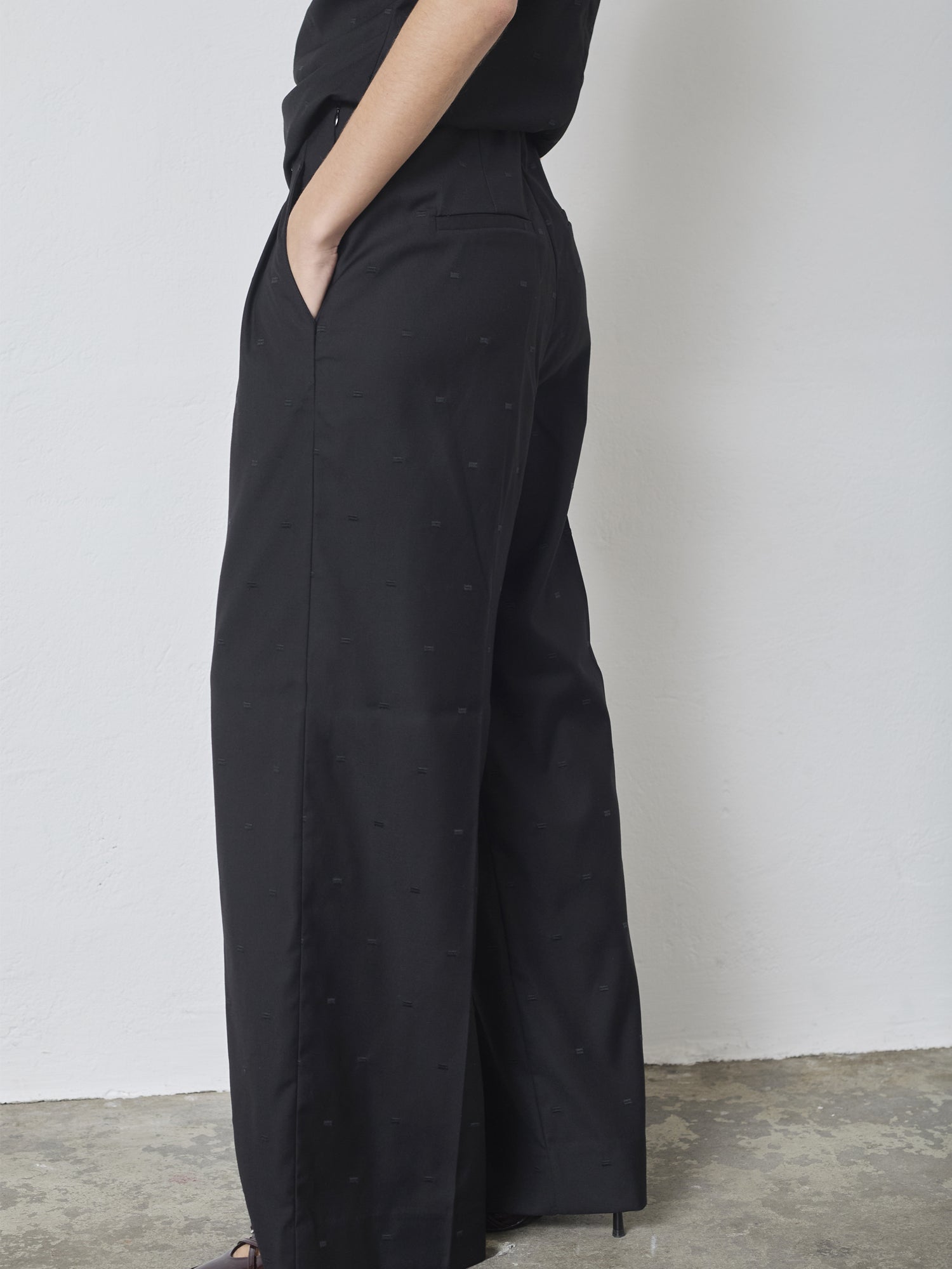 Co´Couture SagaCC Pleat Pant - Black