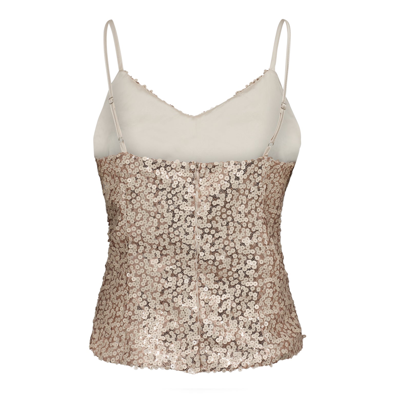 Co´Couture StormiCC Sequin Cami Top - Nude
