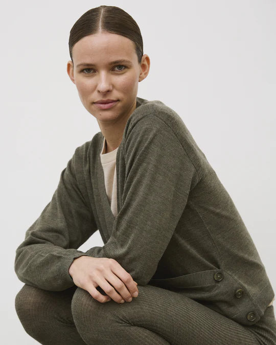 Esme´ Studios ESJill Knit Wrap Top - Forest Night