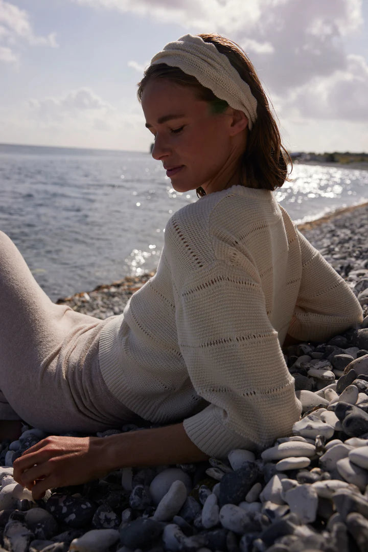 Esme´ Studios ESRana Knit Bandana - Pristine
