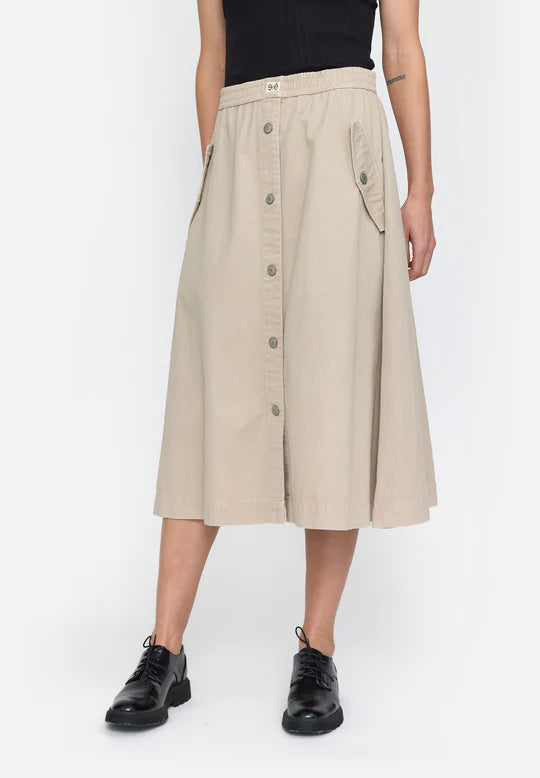 Esme´ Studios ESSophia Midi Skirt Gots - Pure Cashmere
