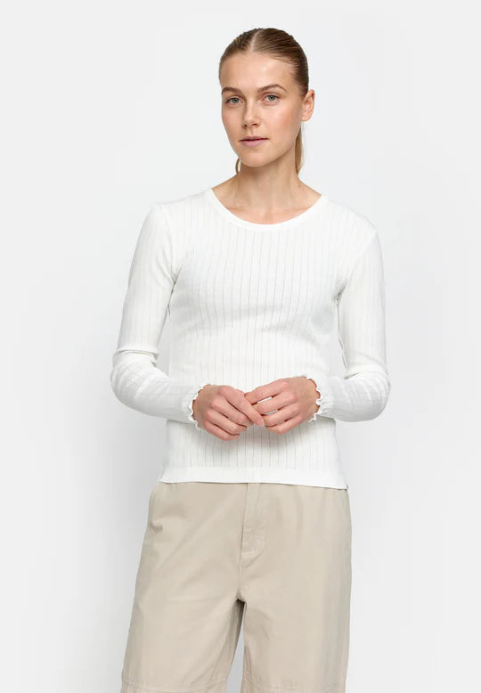 Esme´ Studios Ella LS Top - Snow White