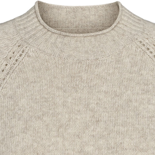 Esme´ Studios Elida Raglan Knit - Sand Melange
