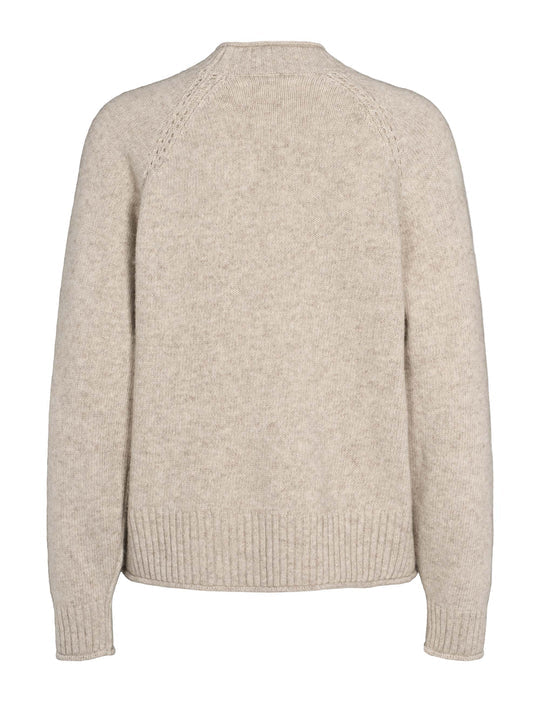 Esme´ Studios Elida Raglan Knit - Sand Melange