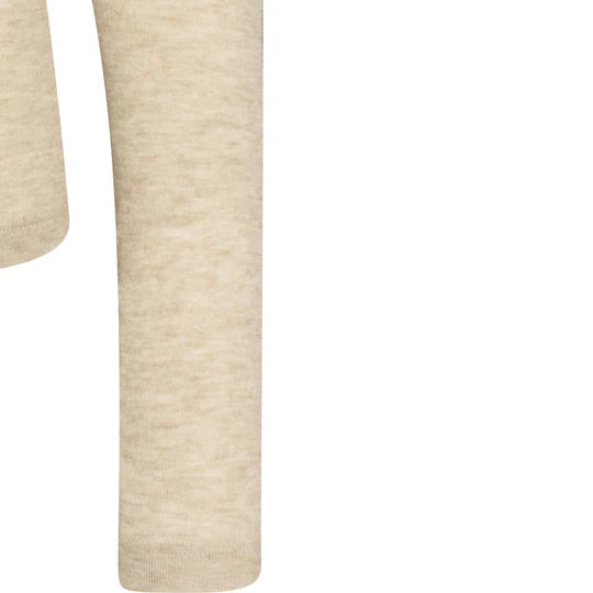 Esme´ Studios Ellia Roll Neck Top - Wood Ash Melange
