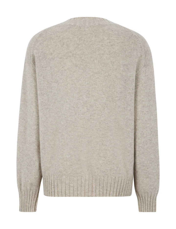 Esme´ Studios Firo V-Neck Knit - Pure Cashmere