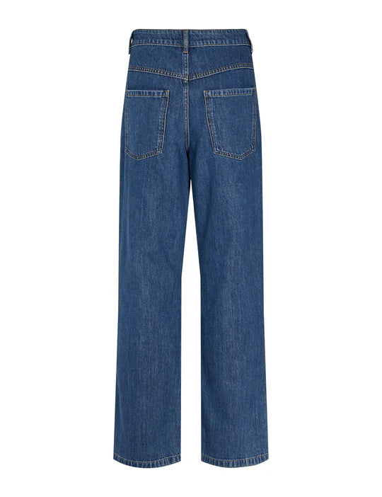 Esme´ Studios Nicole Denim Pants - Blue Denim