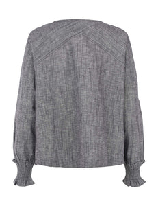 Esme´ Studios Solari Blouse - Blue Night