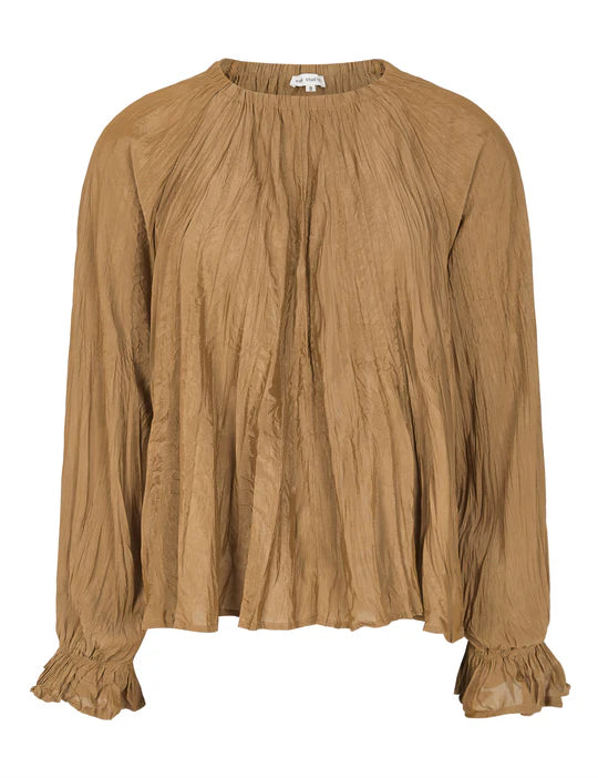 Esme´  Studios Tova LS Blouse - Chipmunk