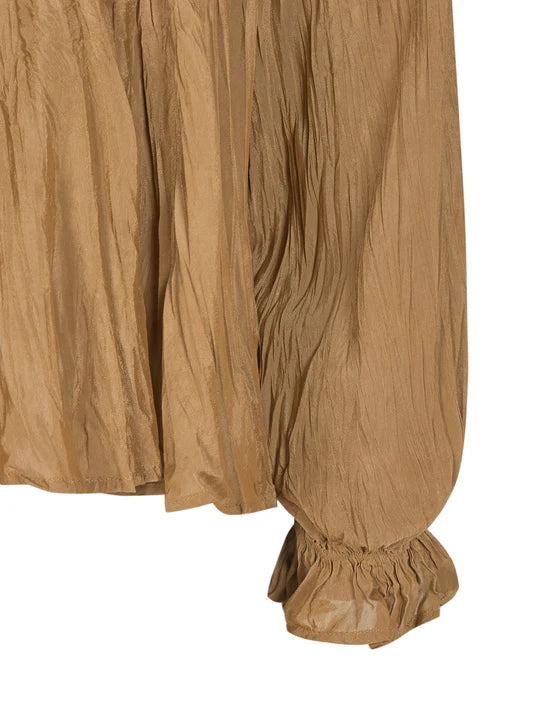 Esme´&nbsp; Studios Tova LS Blouse - Chipmunk
