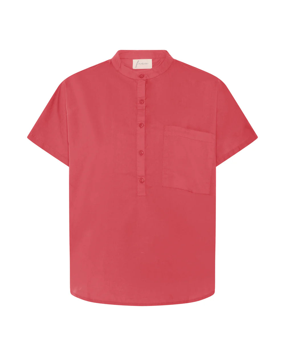 Frau Colombo SS Top - Garnet Rose